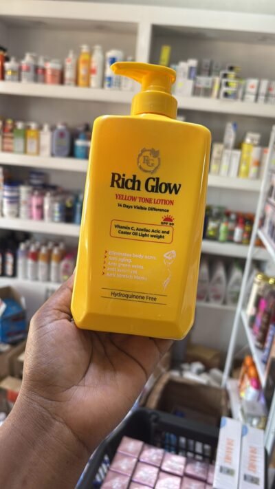 RICH GLOW YELLOW TONE LOTION