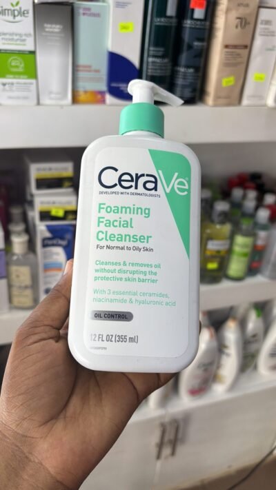 Cerave facial foaming cleanser 12oz