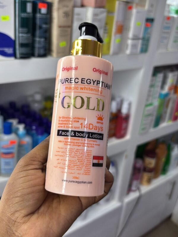 PUREC EGYPTIAN GOLD MAGIC WHITENING LOTION