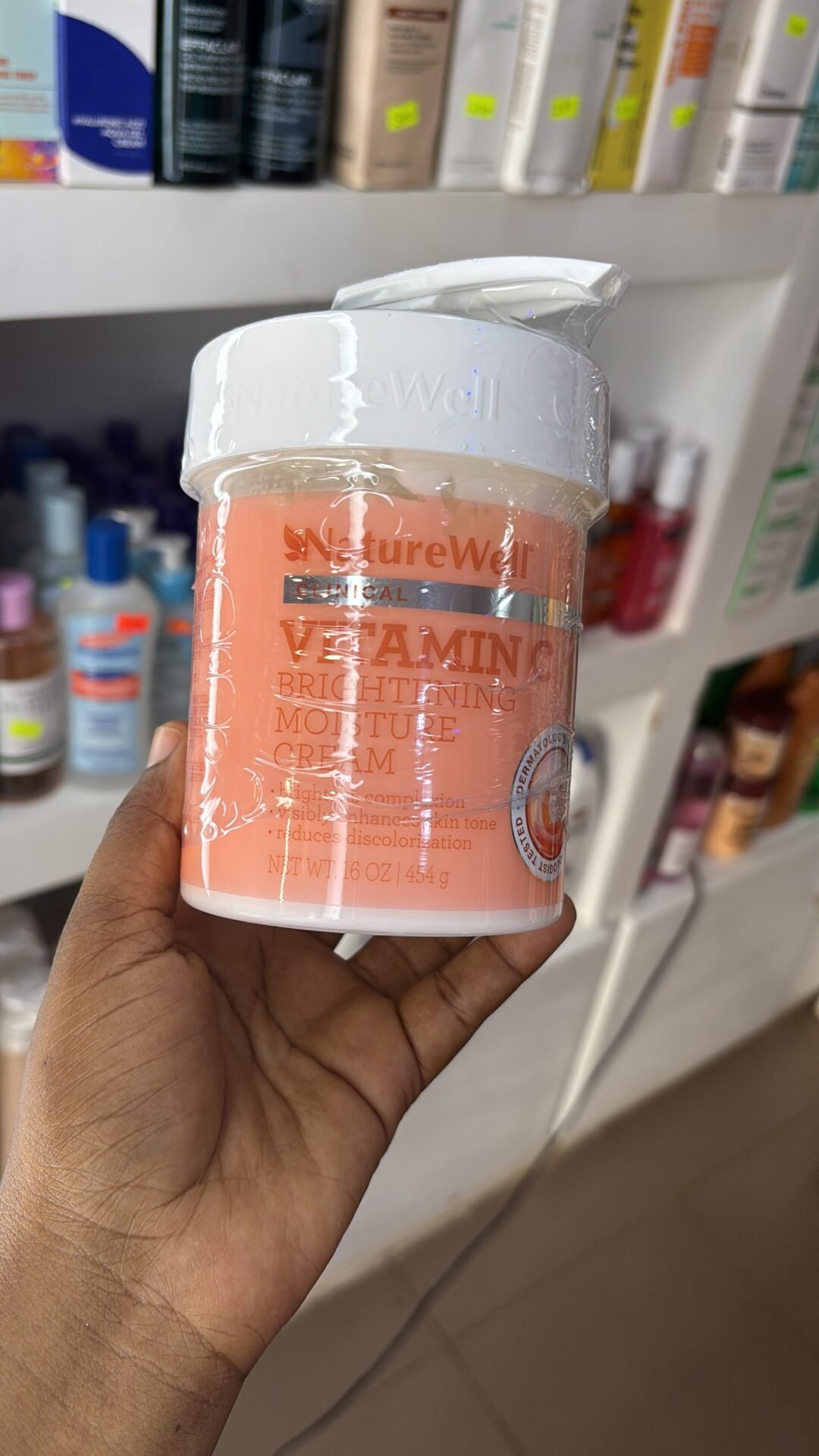 Nature well vitamin c body cream