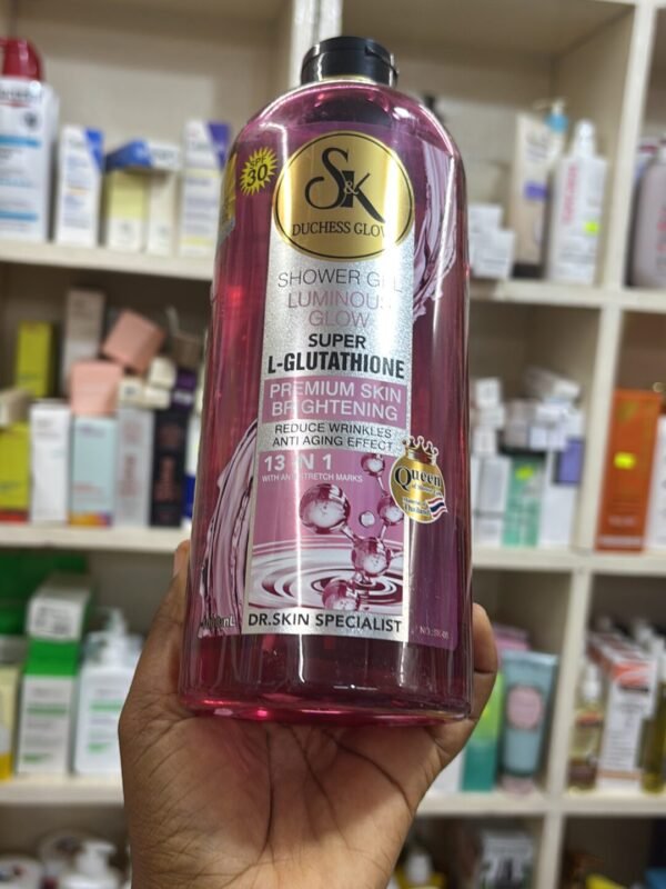 SK Duchess Glow Super L-Glutathione With Anti-stretch Marks 13in1 Shower Gel -1000ml