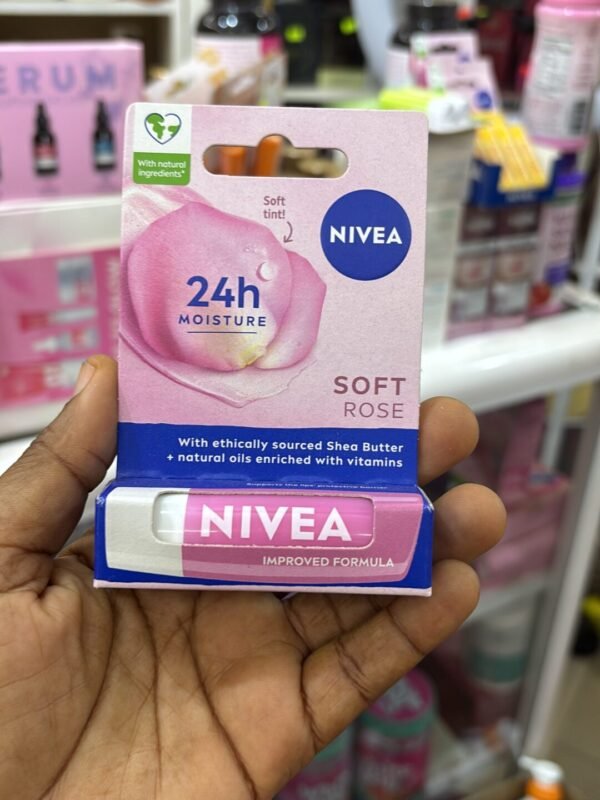 NIVEA Soft Rose Lip Balm