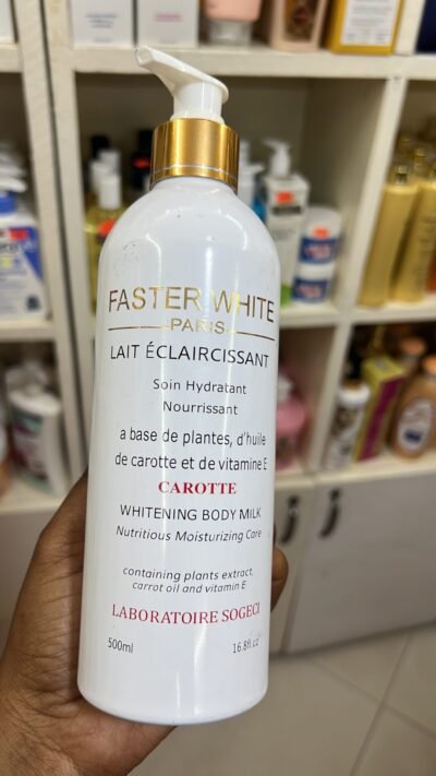 Faster White Carotte Whitening Body Milk 500ml