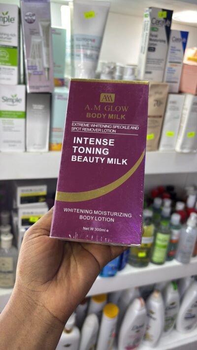 A.M Glow Intense Toning Whitenning Beauty Milk-300ml