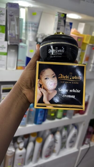 Abebi white Gluta Black snow white face cream