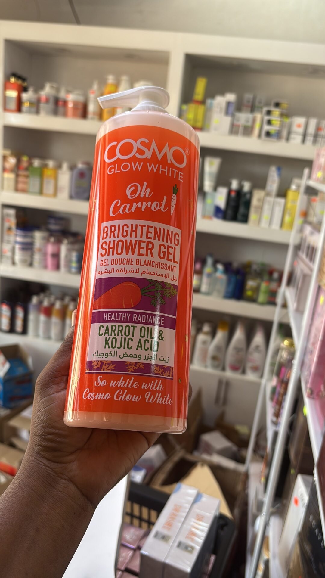 Cosmo Designs Glow White Brightening Shower Gel 1000ml