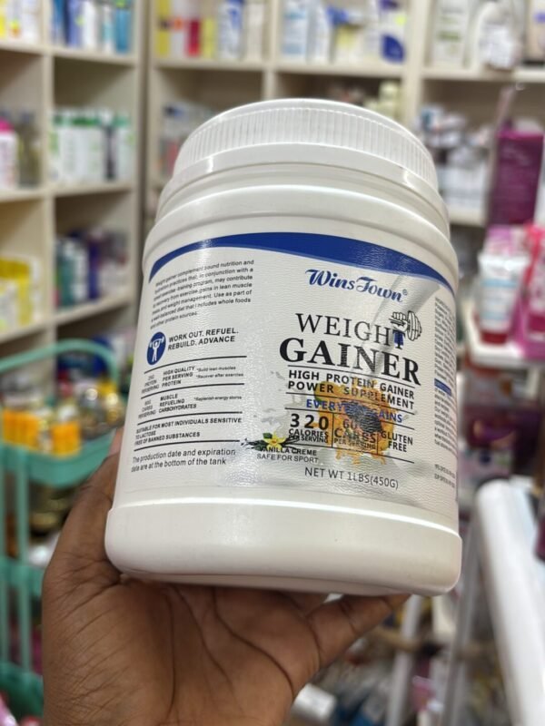 Wins Town Weight Gainer Powder/ High Protein Gain Supplement