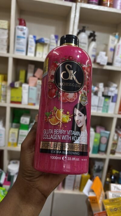 Sk duchess glow gluta berry vitamin c, collagen Vitamin C scrub Bath gel 1000ml