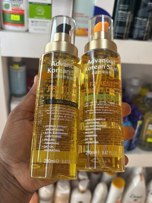 Advance Korean brightening/lightening oil