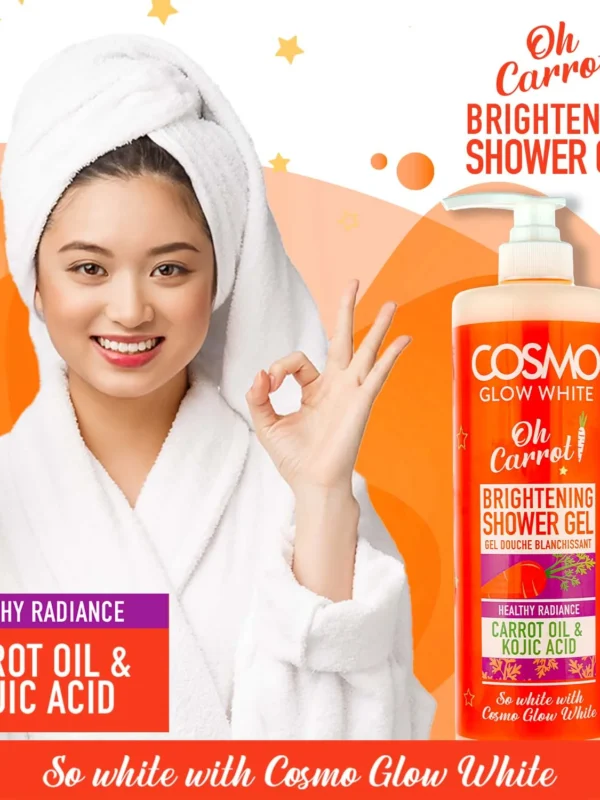 Cosmo glow white shower gel
