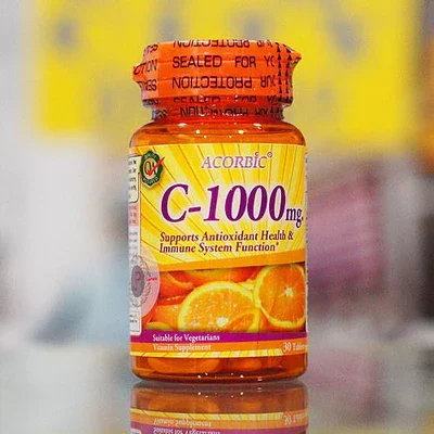 Acorbic C-1000mg Vitamin c Pills