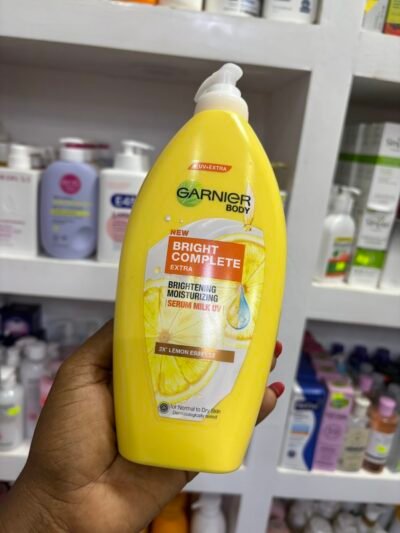 Garnier Body Bright Complete Extra Brightening Moisturizing Serum Milk UV + Lemon Essence