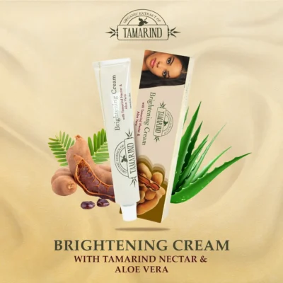 Organic Extract of Tamarind Brightening Cream Tube
