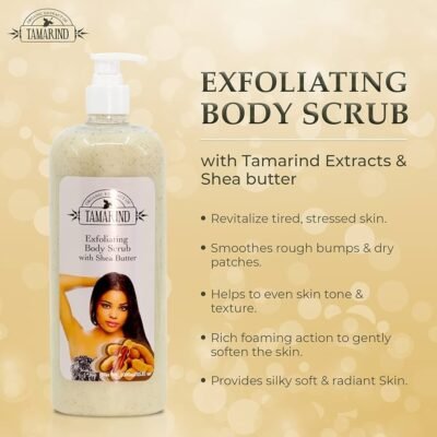 ORGANIC EXTRACT OF TAMARIND EXFOLIATING BODY SCRUB