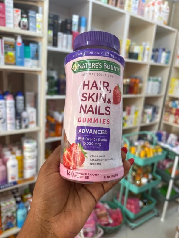 Nature’s Bounty hair,skin and nails gummies advanced