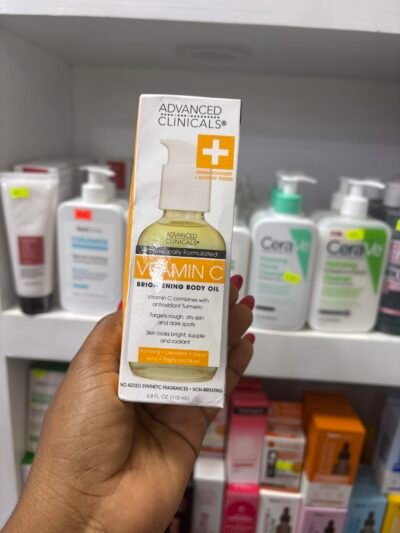 Advanced Clinicals Vitamin C Brightening Body Oil