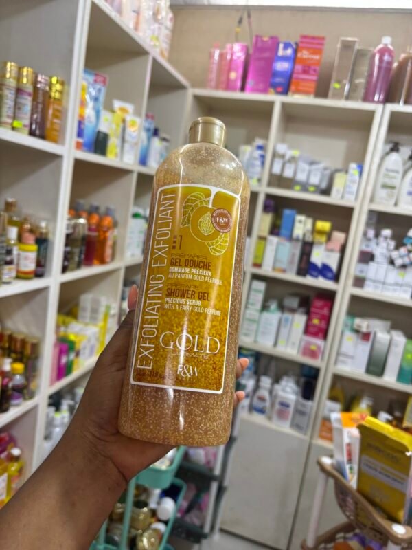 Fair And White Gold Exfoliating Shower Gel Precious Scrub