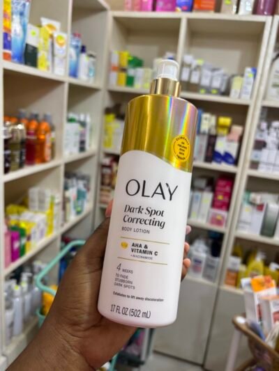 Olay Dark Spot Correcting Body Lotion with AHA, Vitamin C and Niacinamide Exfoliating Body Lotion