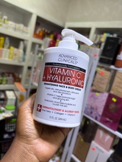Advance clinicals Hyaluronic and vitamin c lotion