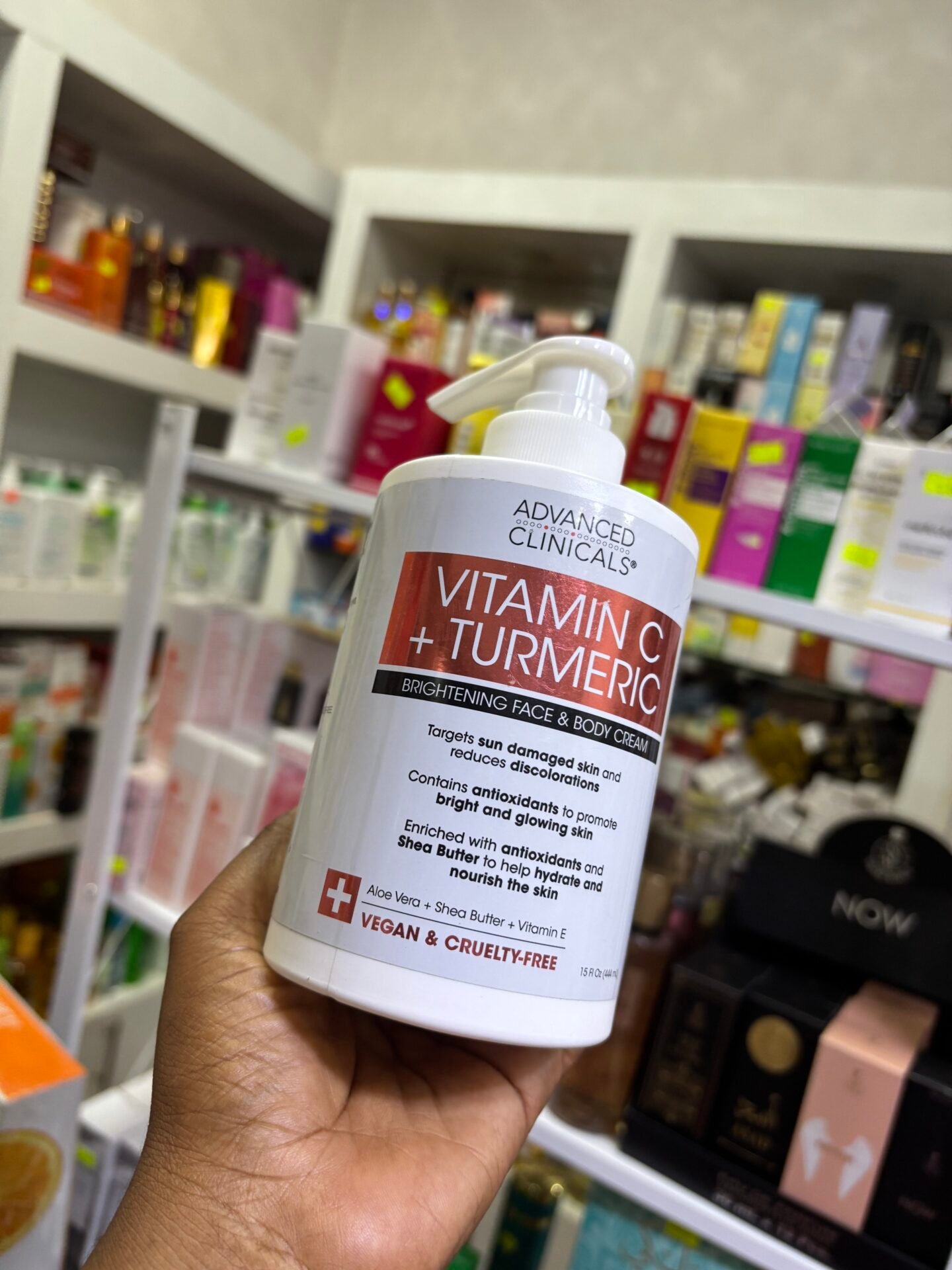 Advanced Clinicals Turmeric & Vitamin C cream