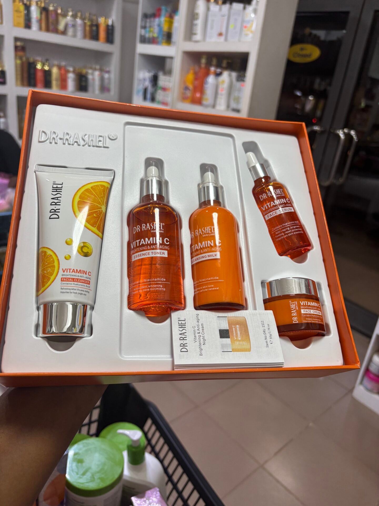 DR RASHEL Vitamin C Skin Care series set ( Pack of 5 Piece )