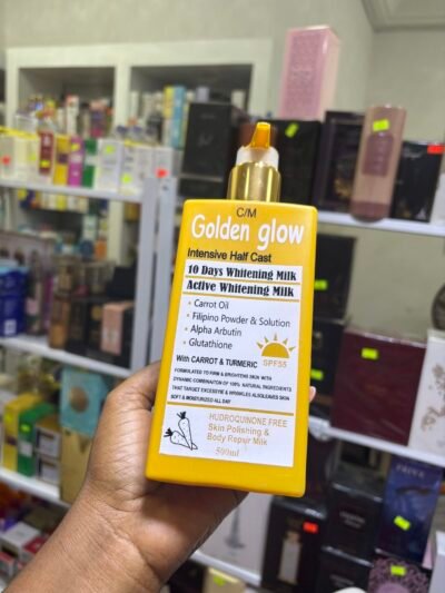 Golden glow lotion