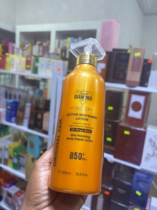 Smooth Diamond Gold Body Lotion