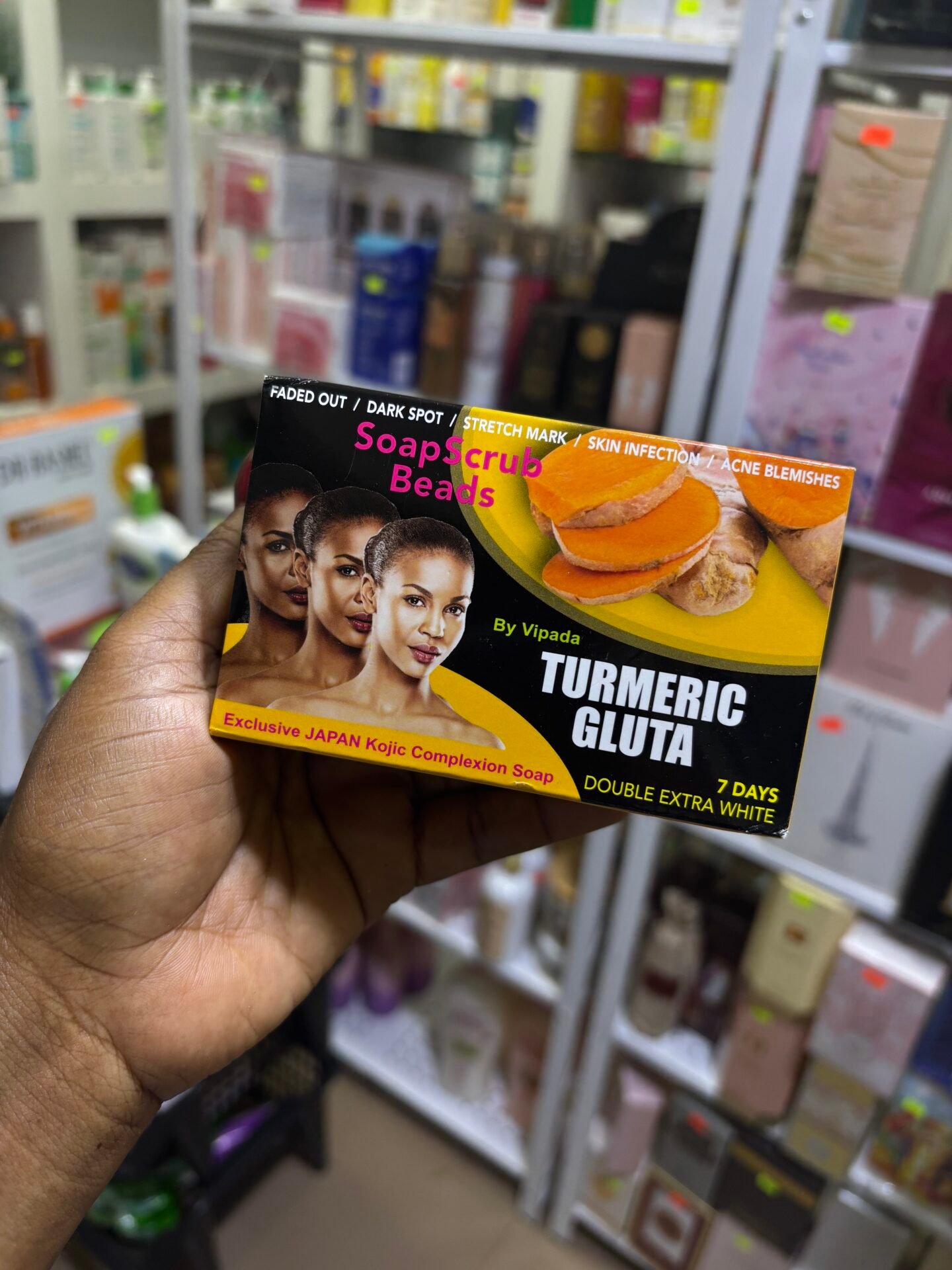 Vipada Turmeric & Gluta + Kojic Soap