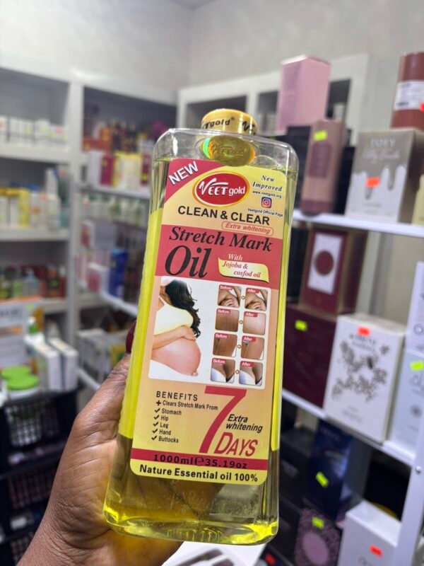 Veet Gold Clean & Clear Stretch Mark Oil