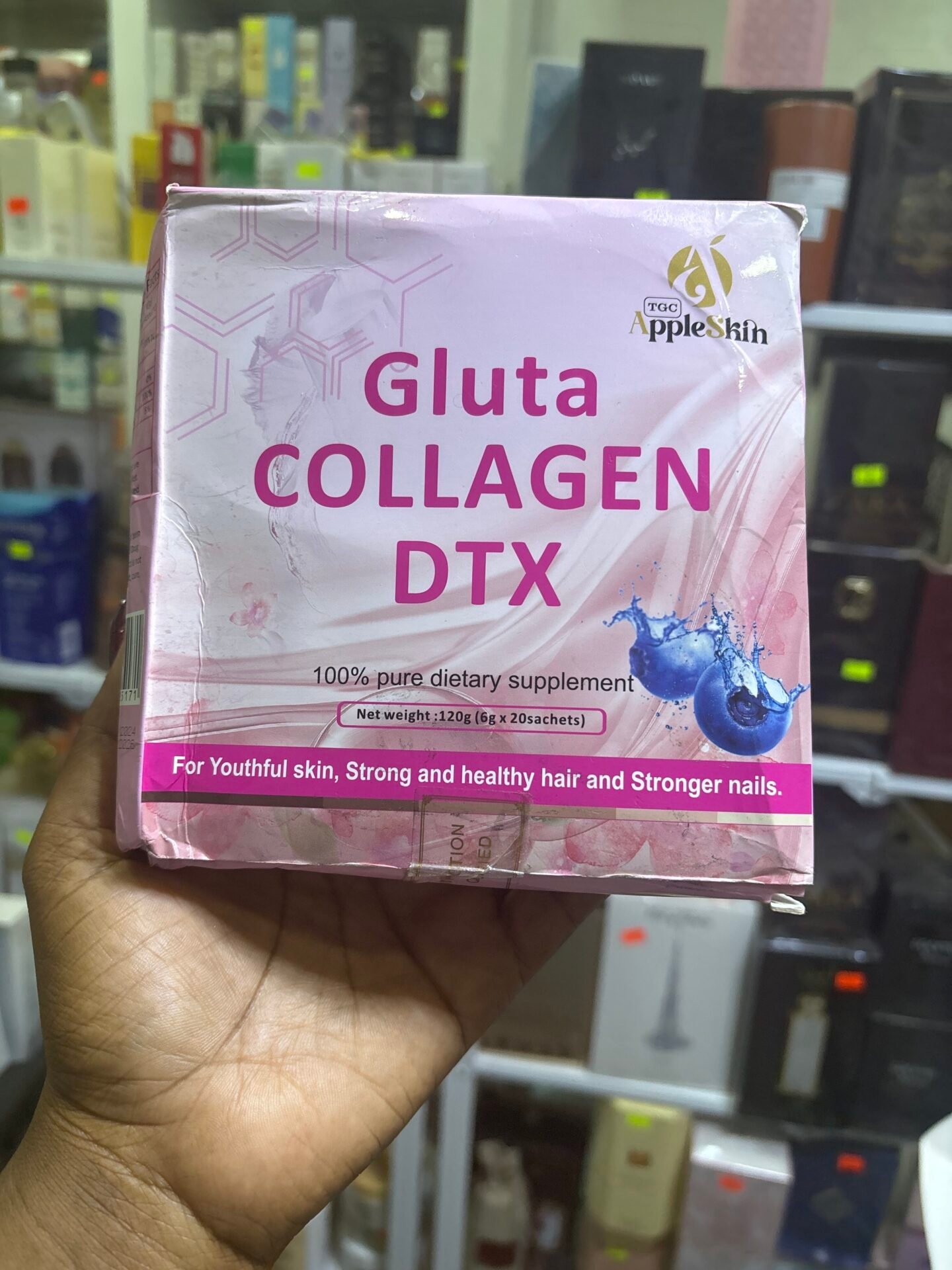 Apple Skin Gluta Collagen DTX Powder